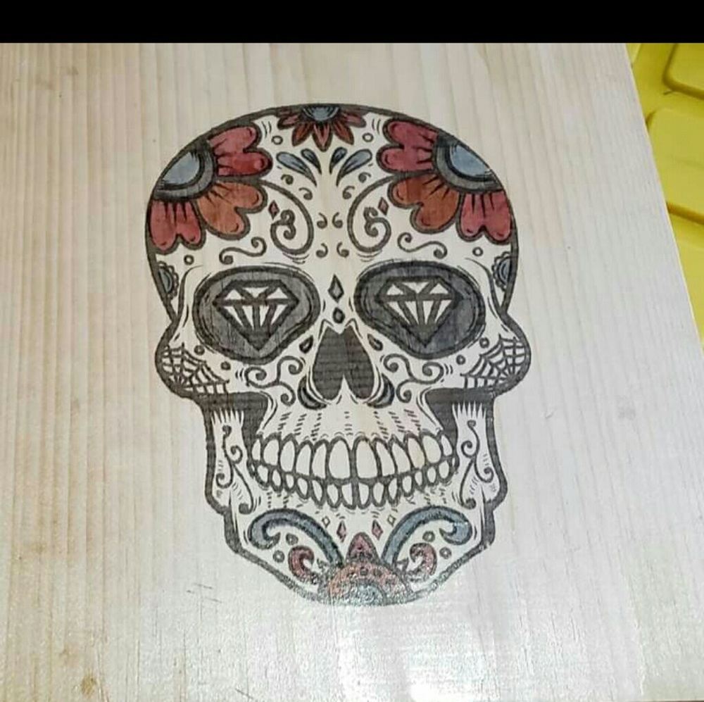 Sugar skull wall hangers